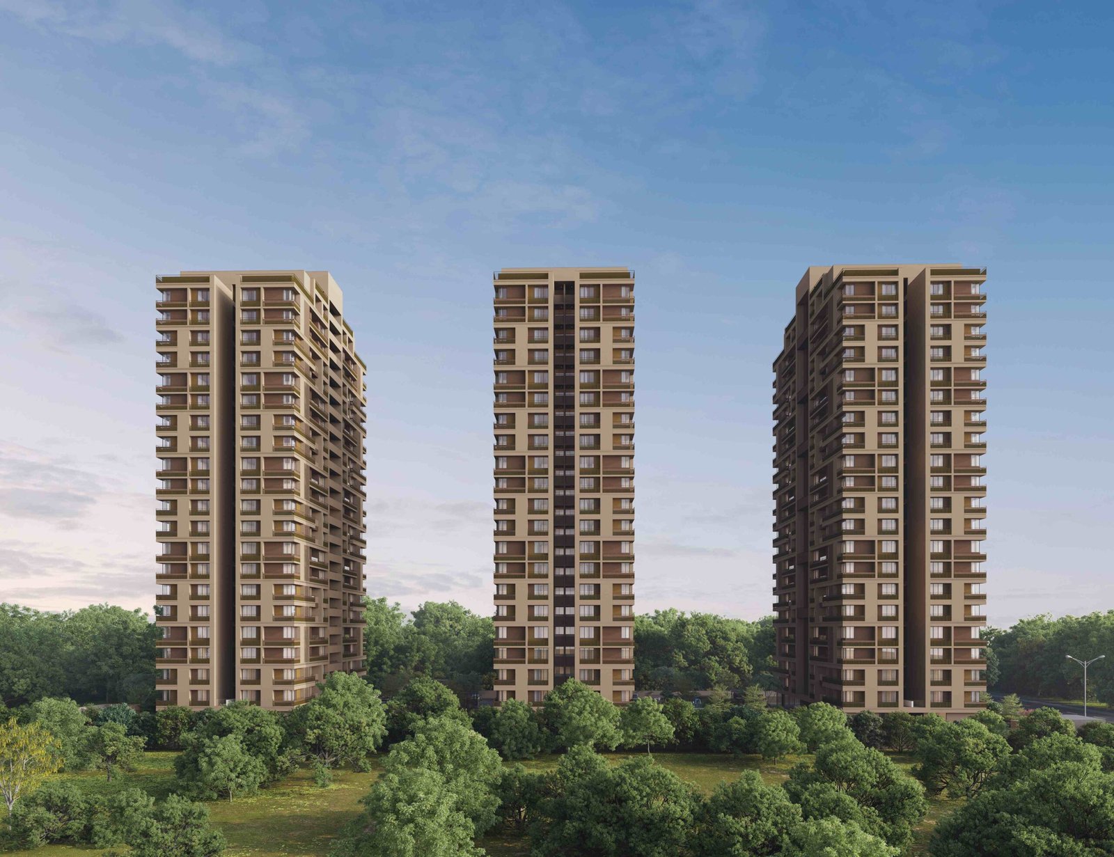 Greenfield in Adani shantigram