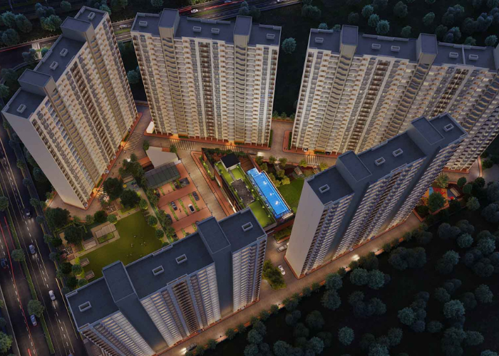 2 BHK Aster Neo elevation in Adani Shantigram, Ahmedabad