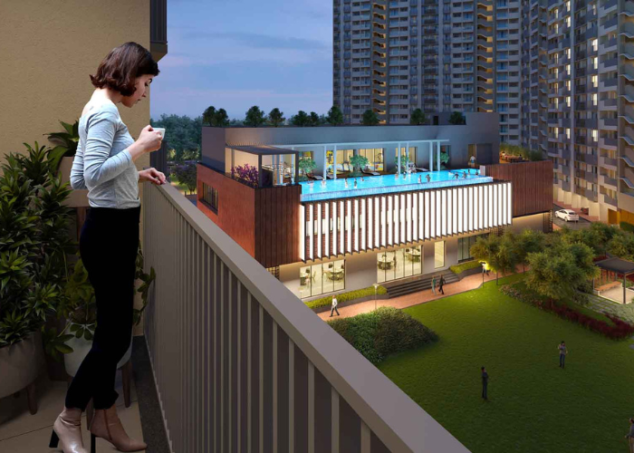 2 BHK Aster Neo elevation in Adani Shantigram, Ahmedabad