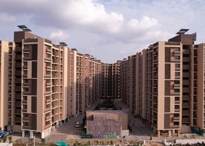 2 BHK Atrius @jagatpur elevation in Adani Shantigram, Ahmedabad
