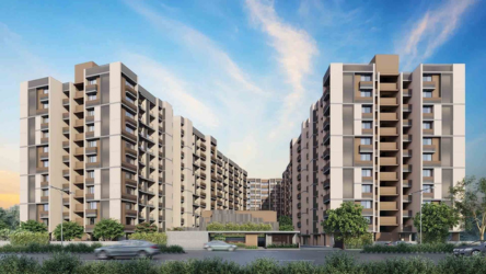 2 BHK Atrius elevation in Adani Shantigram, Ahmedabad