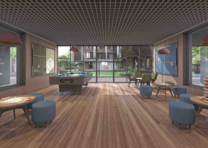 3 BHK Augusta @Jagatpur elevation in Adani Shantigram, Ahmedabad