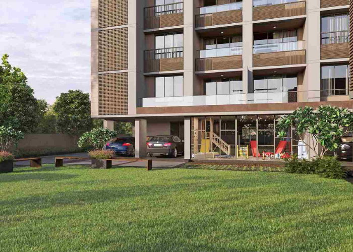 3 BHK Augusta @Jagatpur elevation in Adani Shantigram, Ahmedabad