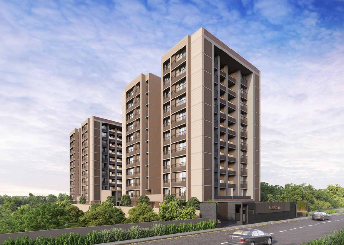 3 BHK Augusta @Jagatpur elevation in Adani Shantigram, Ahmedabad