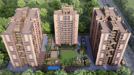3 BHK Embrace elevation in Adani Shantigram, Ahmedabad
