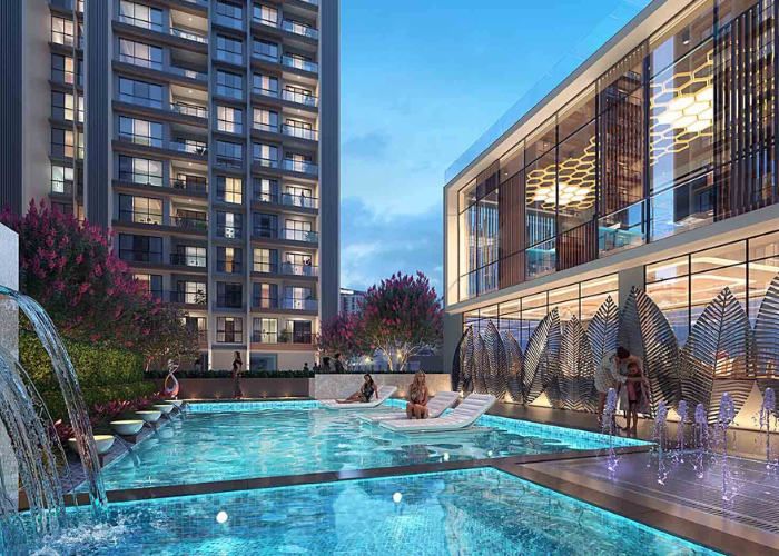4 BHK Ambrosia elevation in Adani Shantigram, Ahmedabad