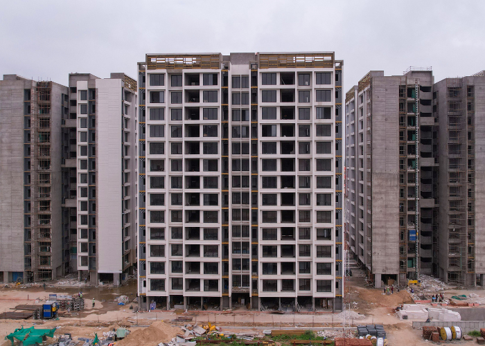 4 BHK Ambrosia elevation in Adani Shantigram, Ahmedabad