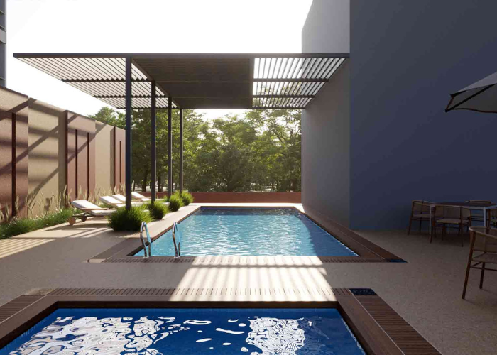 4 BHK Paarijat elevation in Adani Shantigram, Ahmedabad