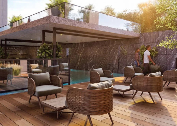 4 BHK Shilp Skyline elevation in Adani Shantigram, Ahmedabad