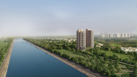 4 BHK Storey 3 elevation in Adani Shantigram, Ahmedabad