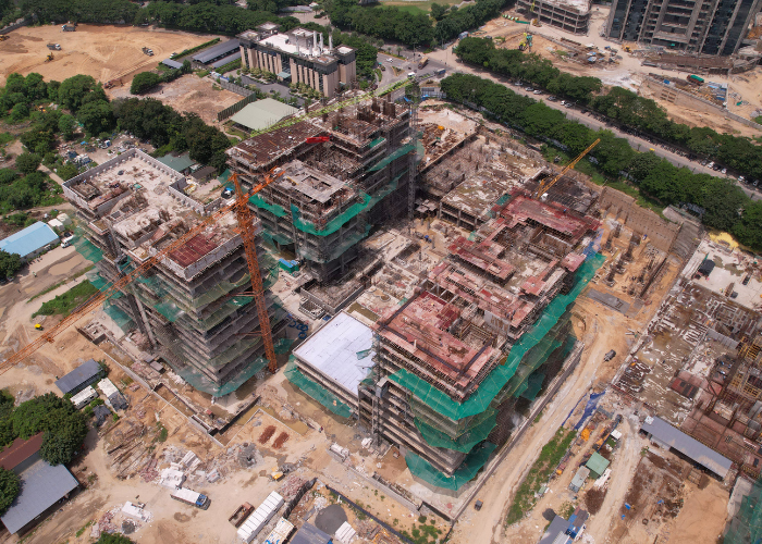 Commercial Property Inspire Corporate Capital elevation in Adani Shantigram, Ahmedabad