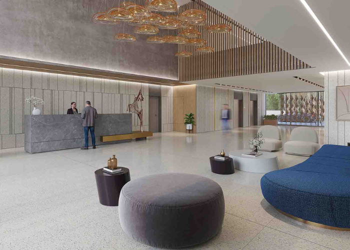 Commercial Property Inspire Corporate Capital elevation in Adani Shantigram, Ahmedabad
